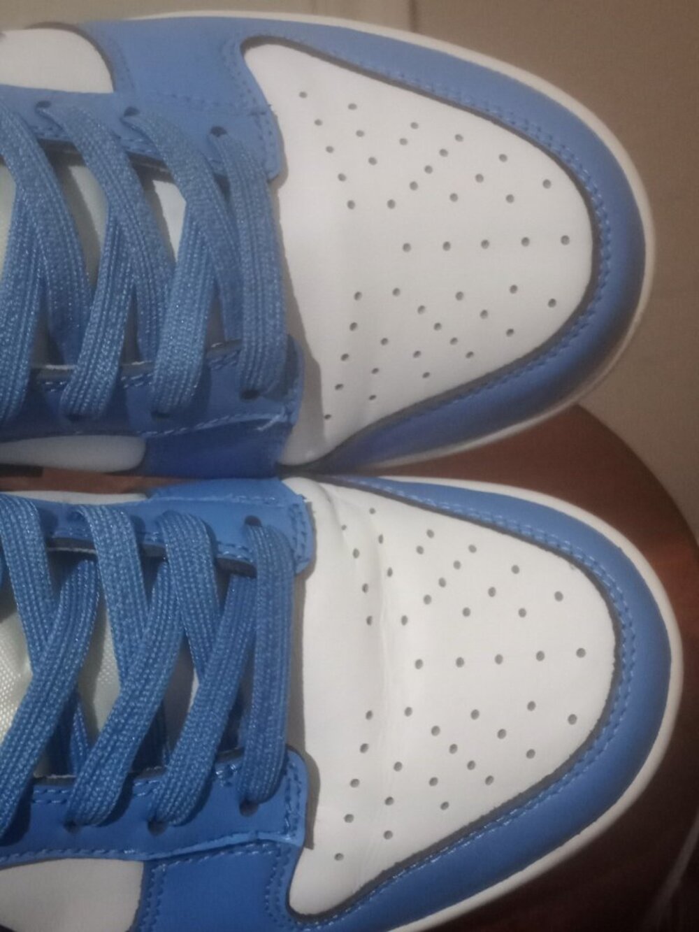 Women's Nike Dunk Low University Blue UNC Sneakers CW1590-103 Size 8 - Picture 14 of 14